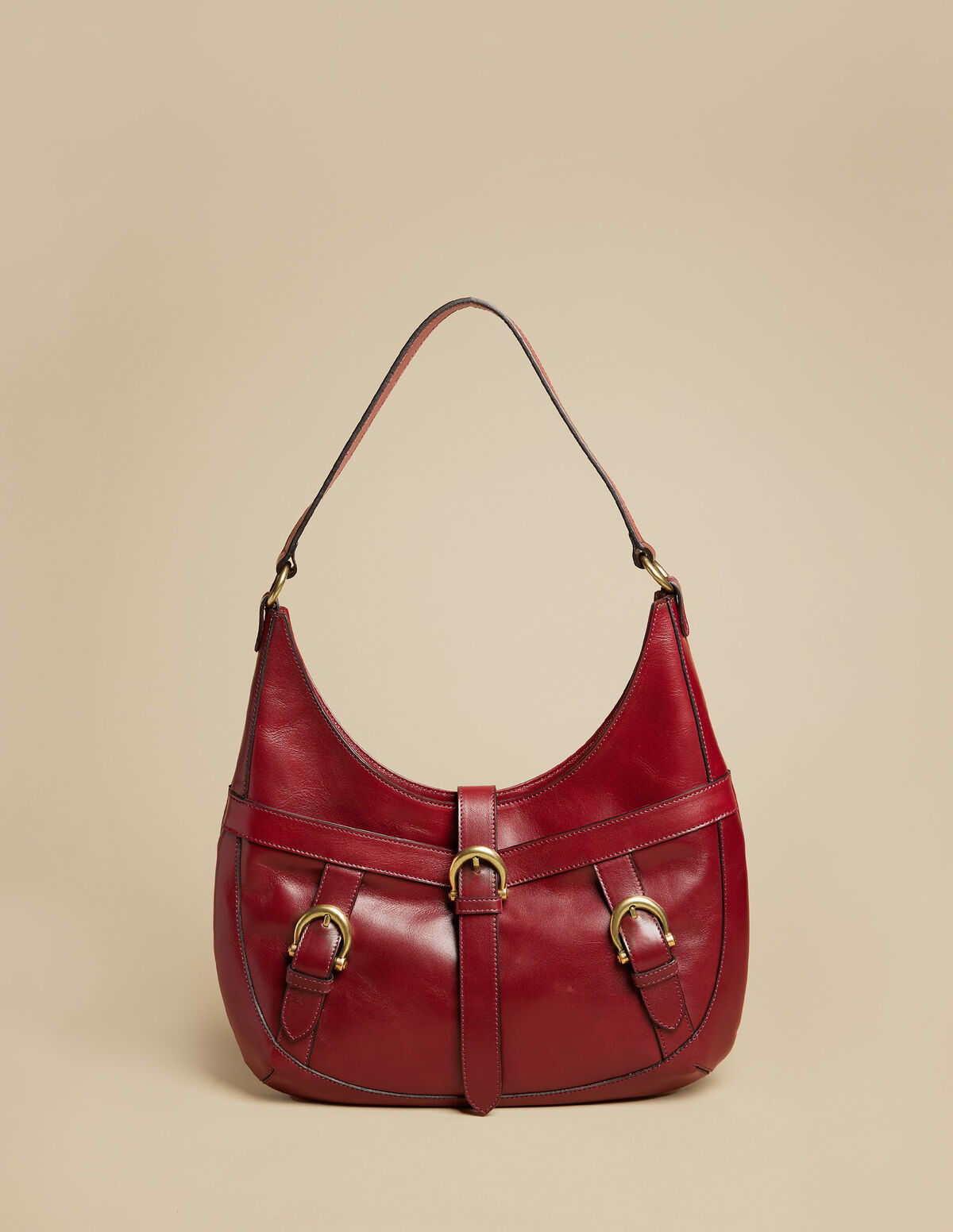 BOLSO HEBILLAS NEGRO